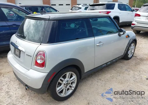 2012 Mini Cooper из США, поврежденный, VIN WMWSU3C57CT255749